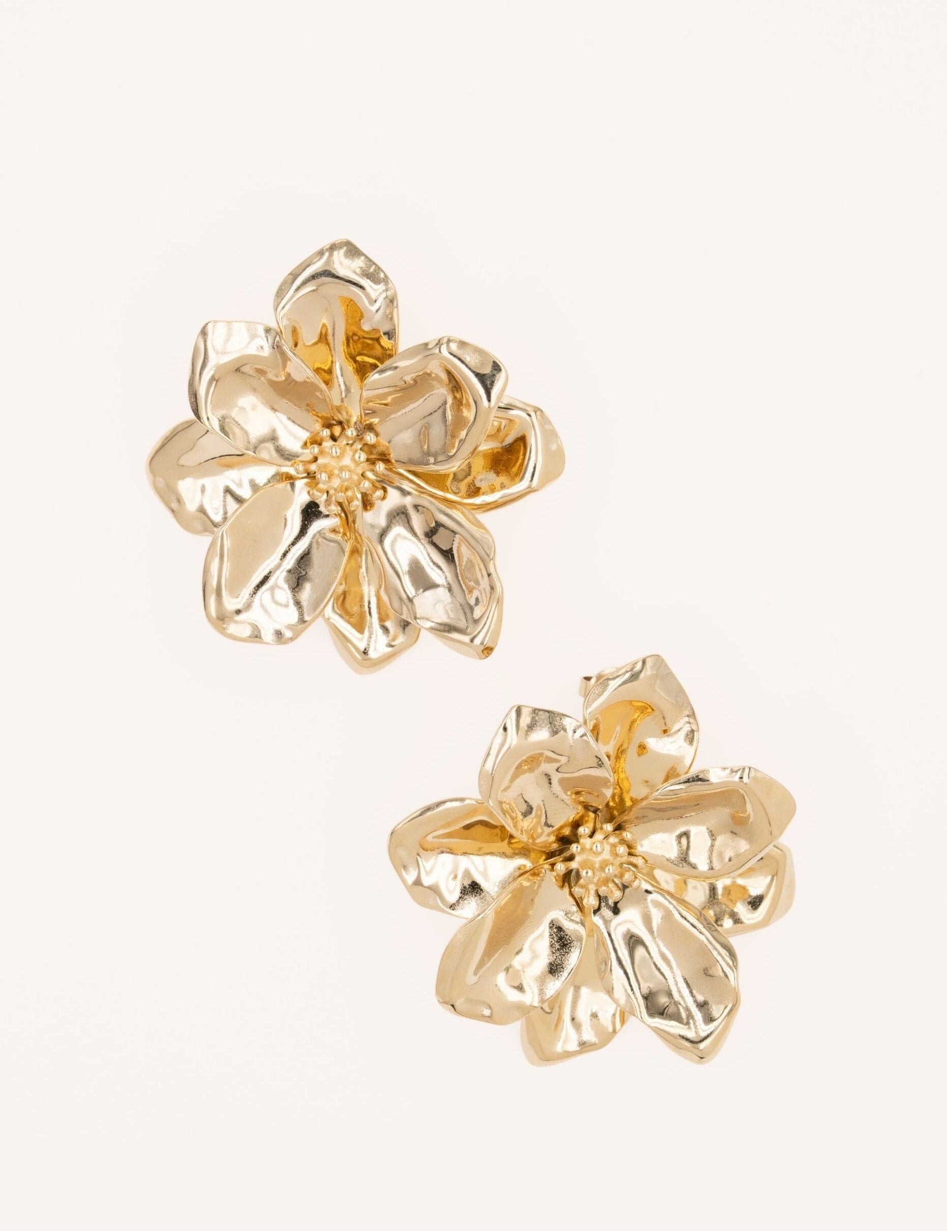 Boucles Bohm Paris - Zéliax Boucles d'oreilles à puces Bohm Paris Doré 