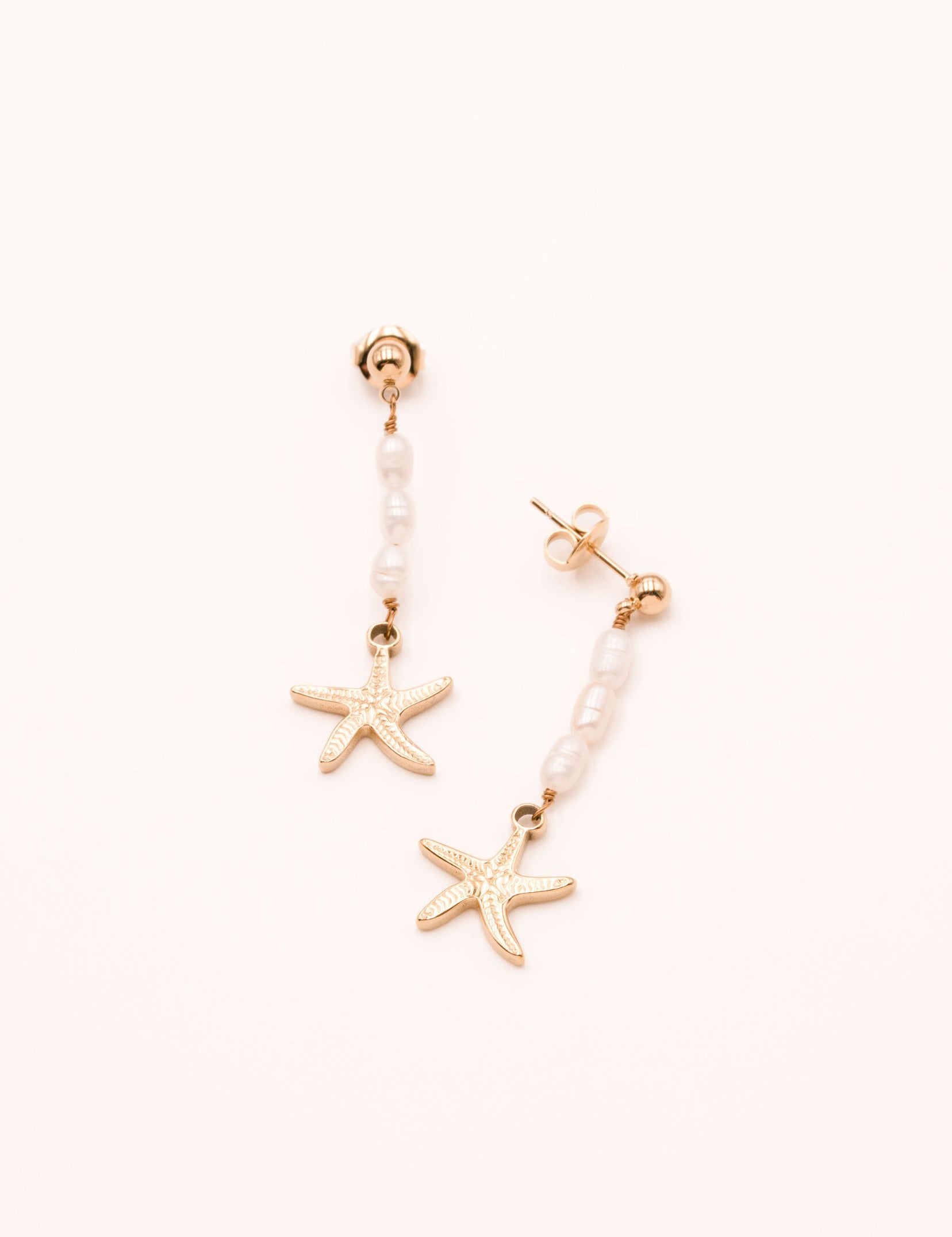 Boucles Bohm Paris - Zélina Boucles D'oreilles pendantes Bohm Paris Doré 