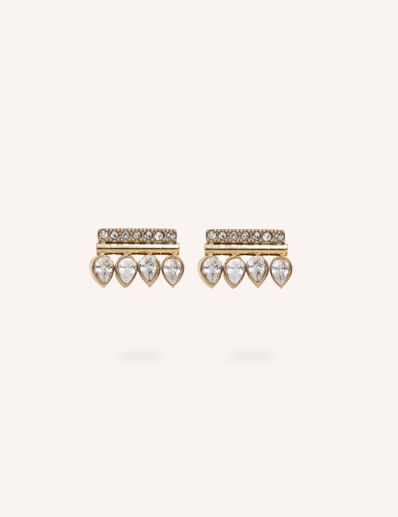 Boucles Bohm Paris - Zorane Boucles d'oreilles à puces Bohm Paris Doré 