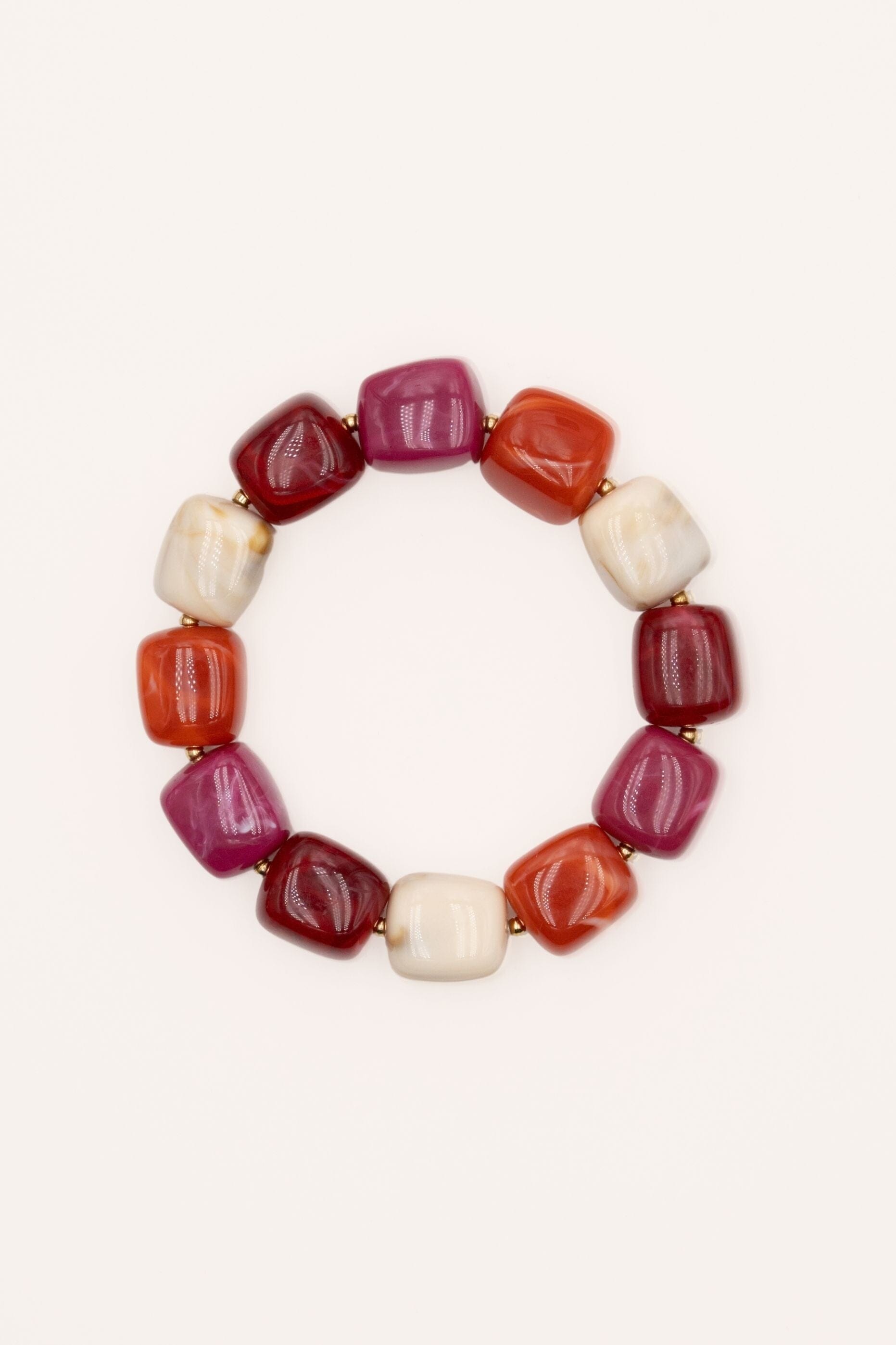 Bracelet Bohm Paris - Arsénia Bracelets à fil Bohm Paris Rouge 