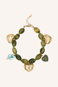 Bracelet Bohm Paris - Avely Bracelets Pendentifs Bohm Paris Kaki 