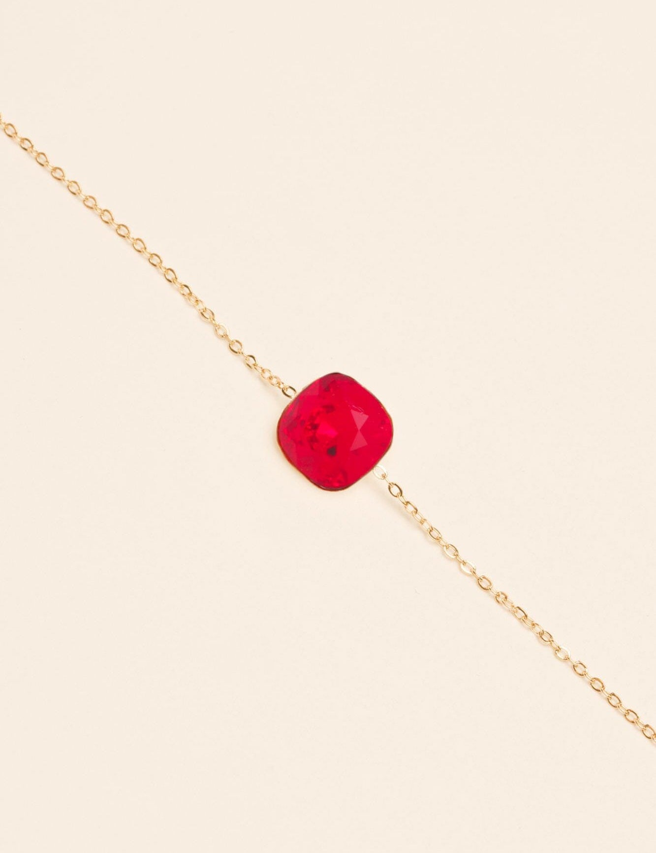 Bracelet Bohm Paris - Béa Bracelet pendentifs Bohm Paris rouge carmin 