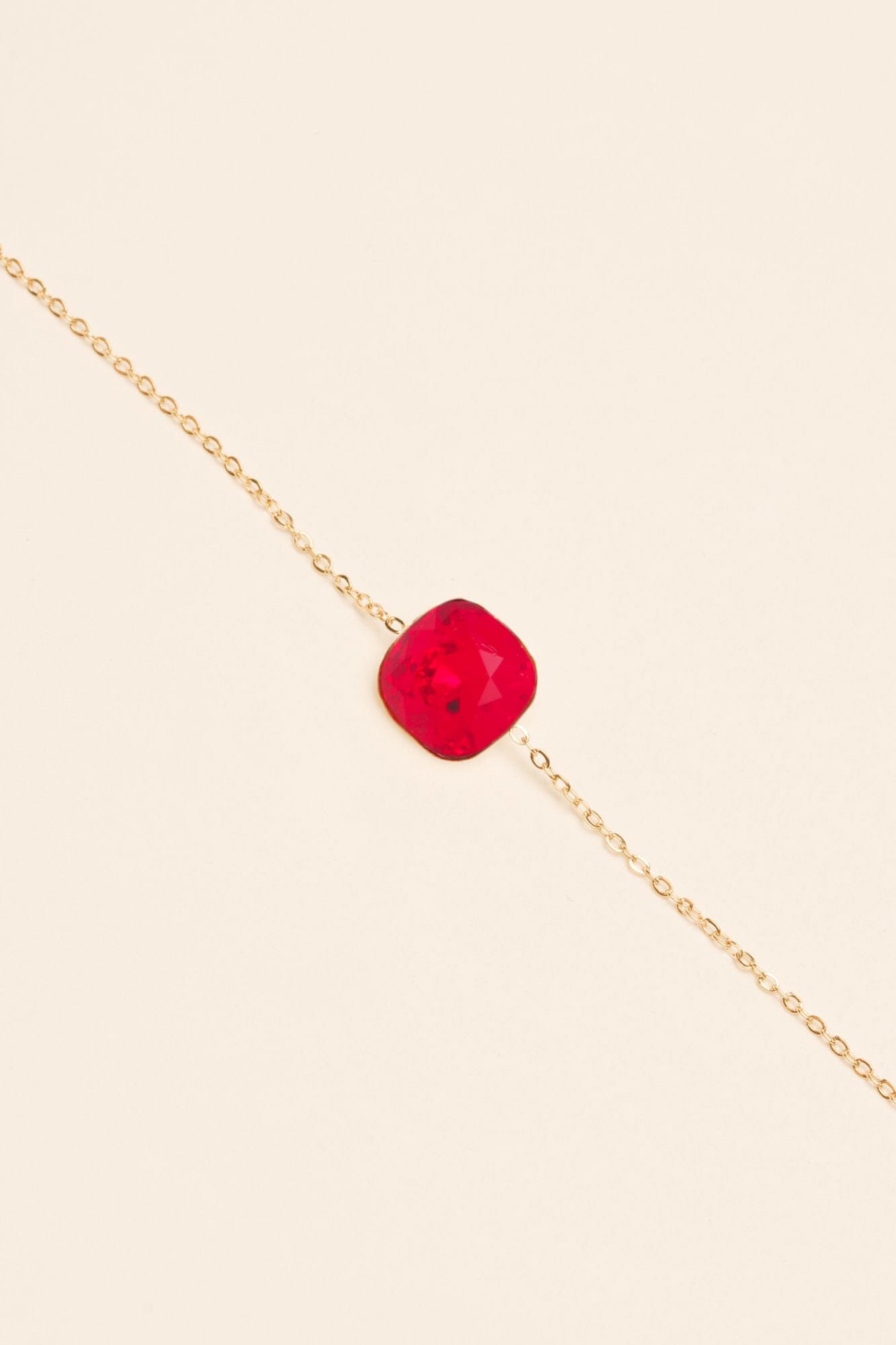 Bracelet Bohm Paris - Béa Bracelet pendentifs Bohm Paris rouge carmin 