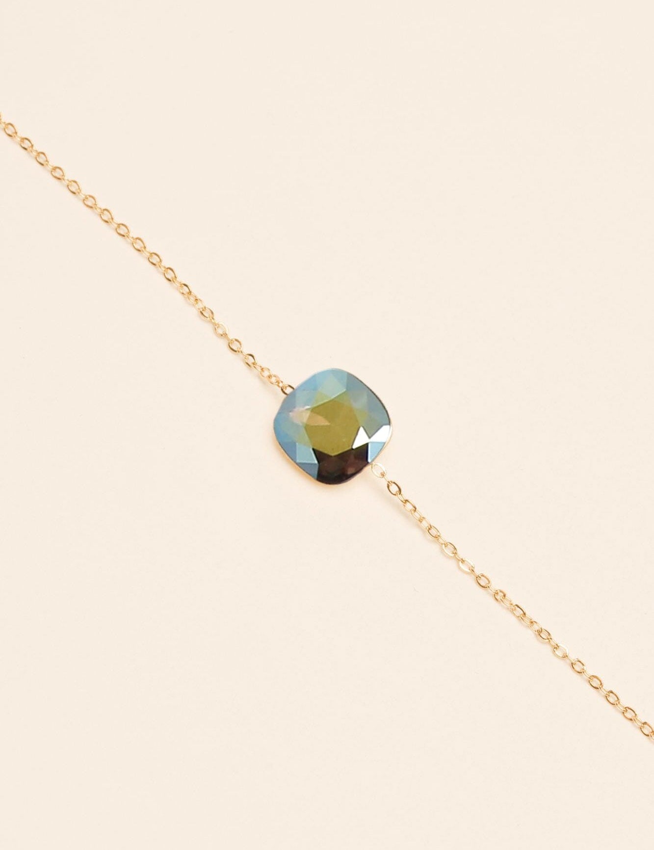 Bracelet Bohm Paris - Béa Bracelet pendentifs Bohm Paris vert irisé 