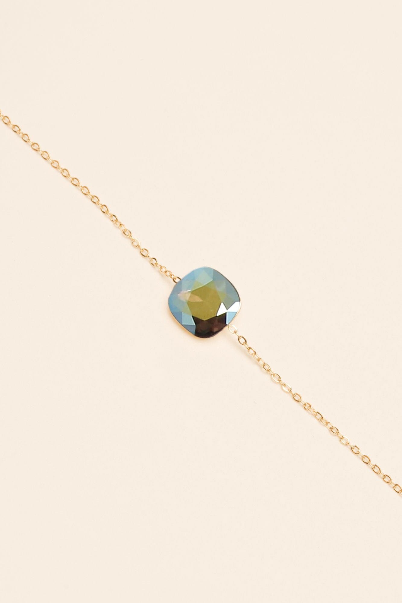 Bracelet Bohm Paris - Béa Bracelet pendentifs Bohm Paris vert irisé 