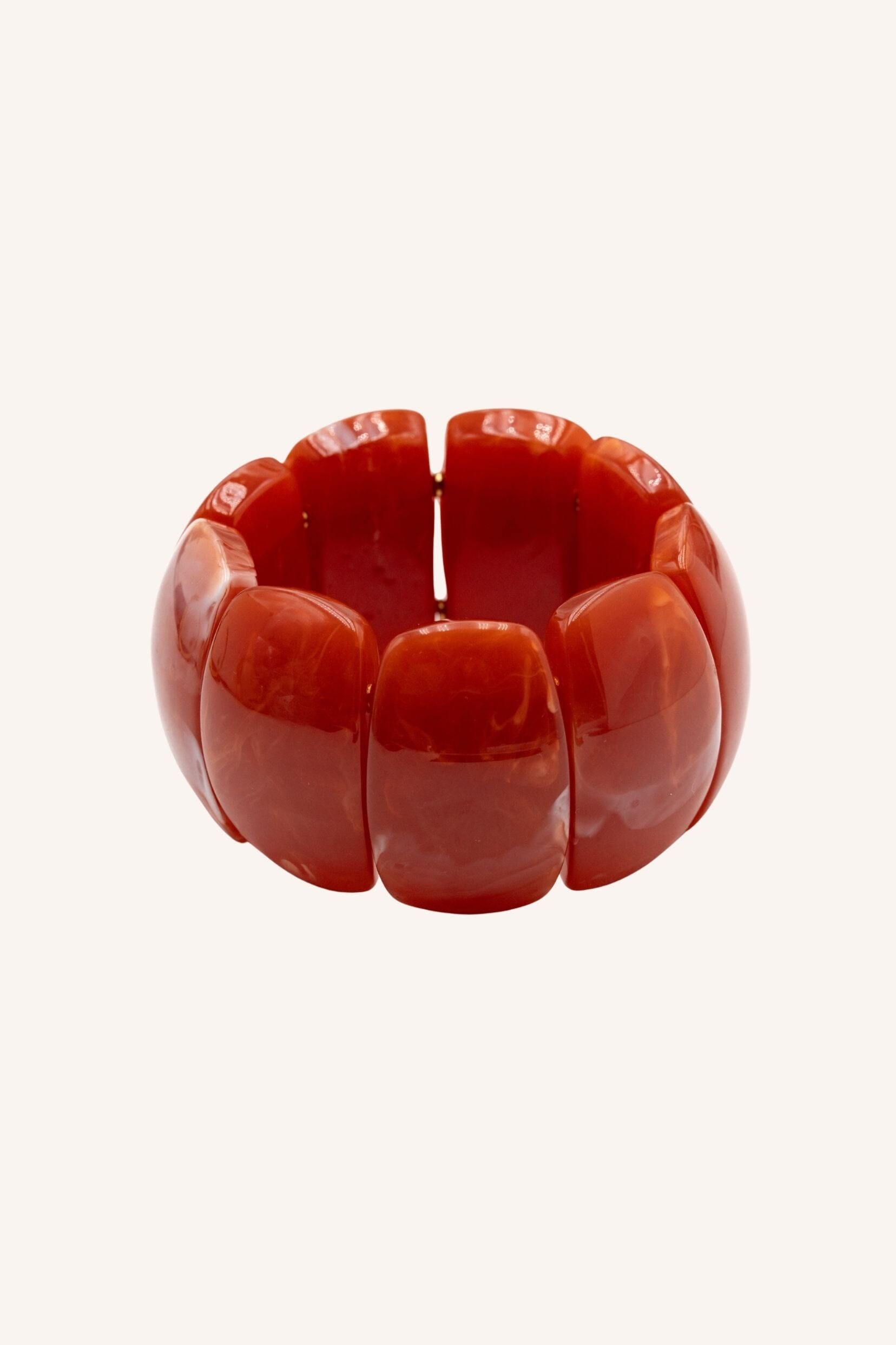 Bracelet Bohm Paris - Carmen Bracelets à Fil Bohm Paris Rouge 