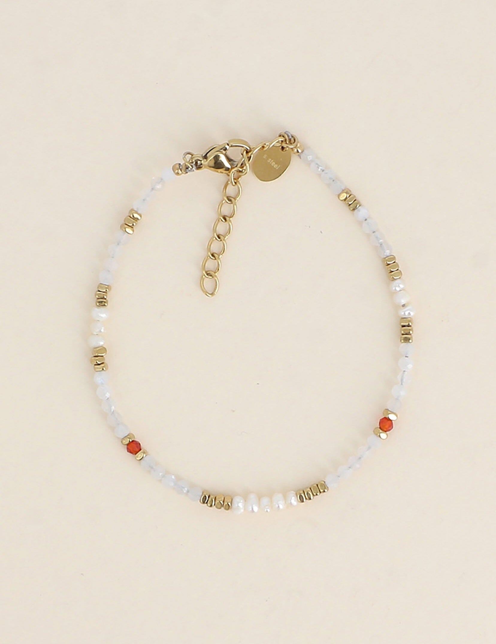 Bracelet Bohm Paris - Elion Bracelets Pendentifs Bohm Paris Agate blanche 