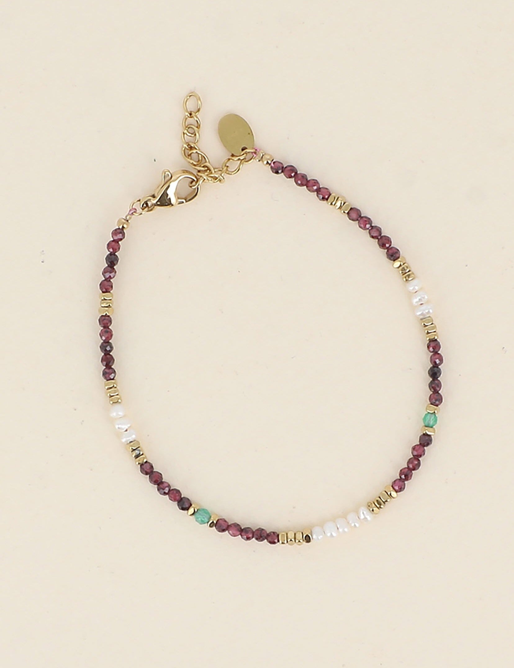 Bracelet Bohm Paris - Elion Bracelets Pendentifs Bohm Paris Agate fushia 