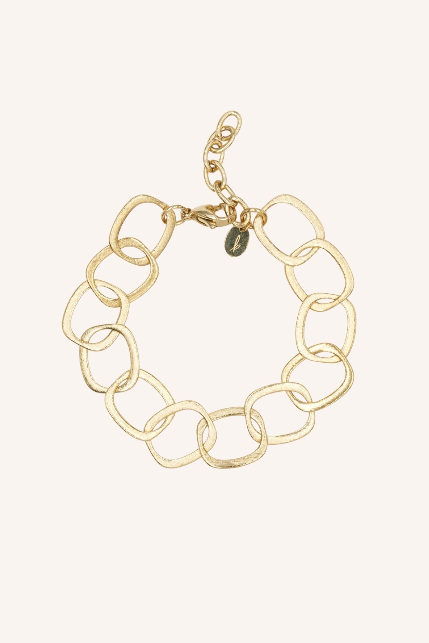 Bracelet Bohm Paris - Éloïse Bracelet en mailles Bohm Paris Doré 