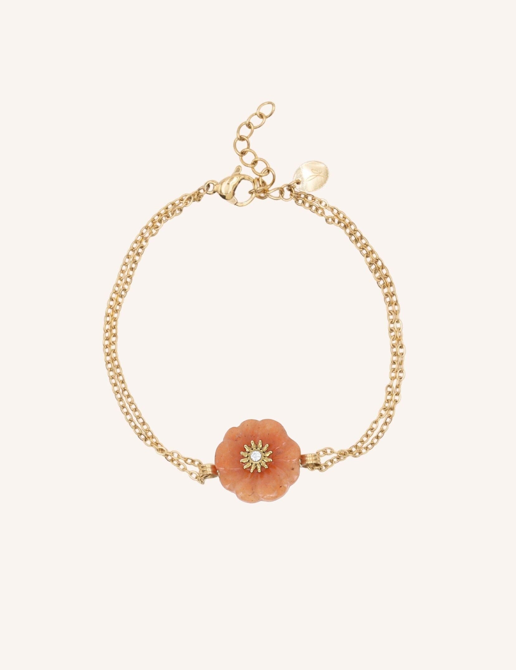 Bracelet Bohm Paris - Elyne Bracelets Chaînes Bohm Paris Aventurine orange 