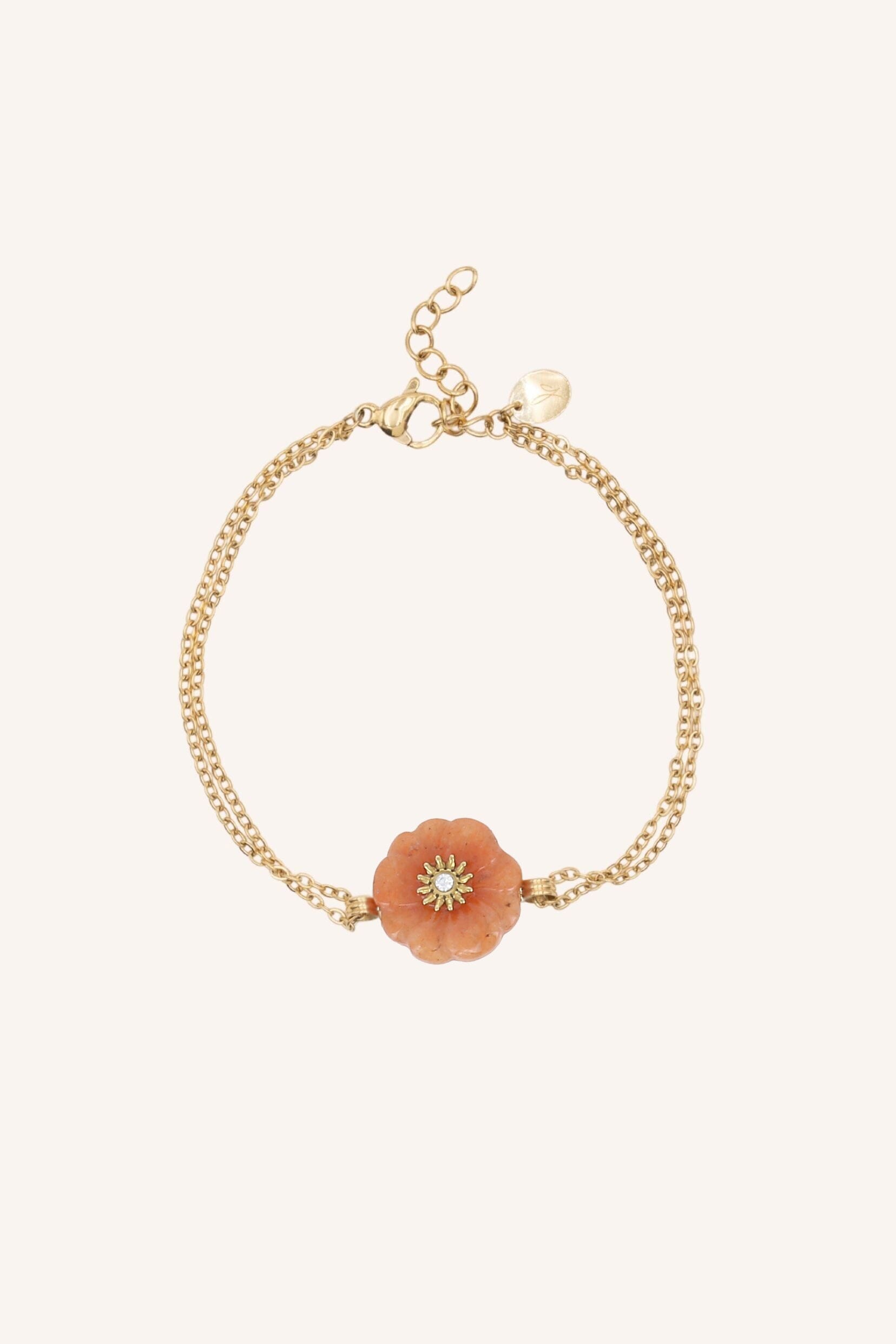 Bracelet Bohm Paris - Elyne Bracelets Chaînes Bohm Paris Aventurine orange 