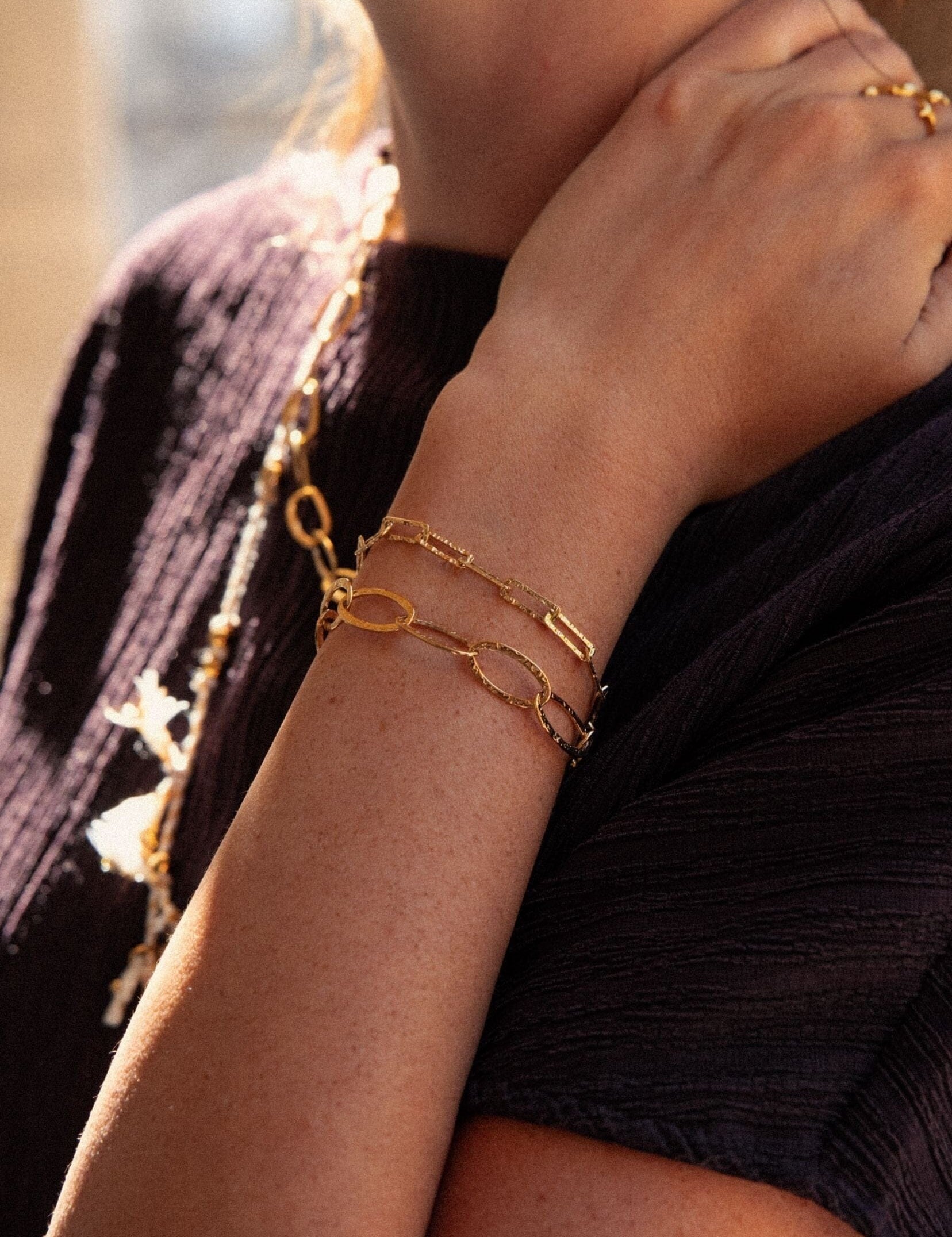 Bracelet Bohm Paris - Faustine Bracelet en mailles Bohm Paris 