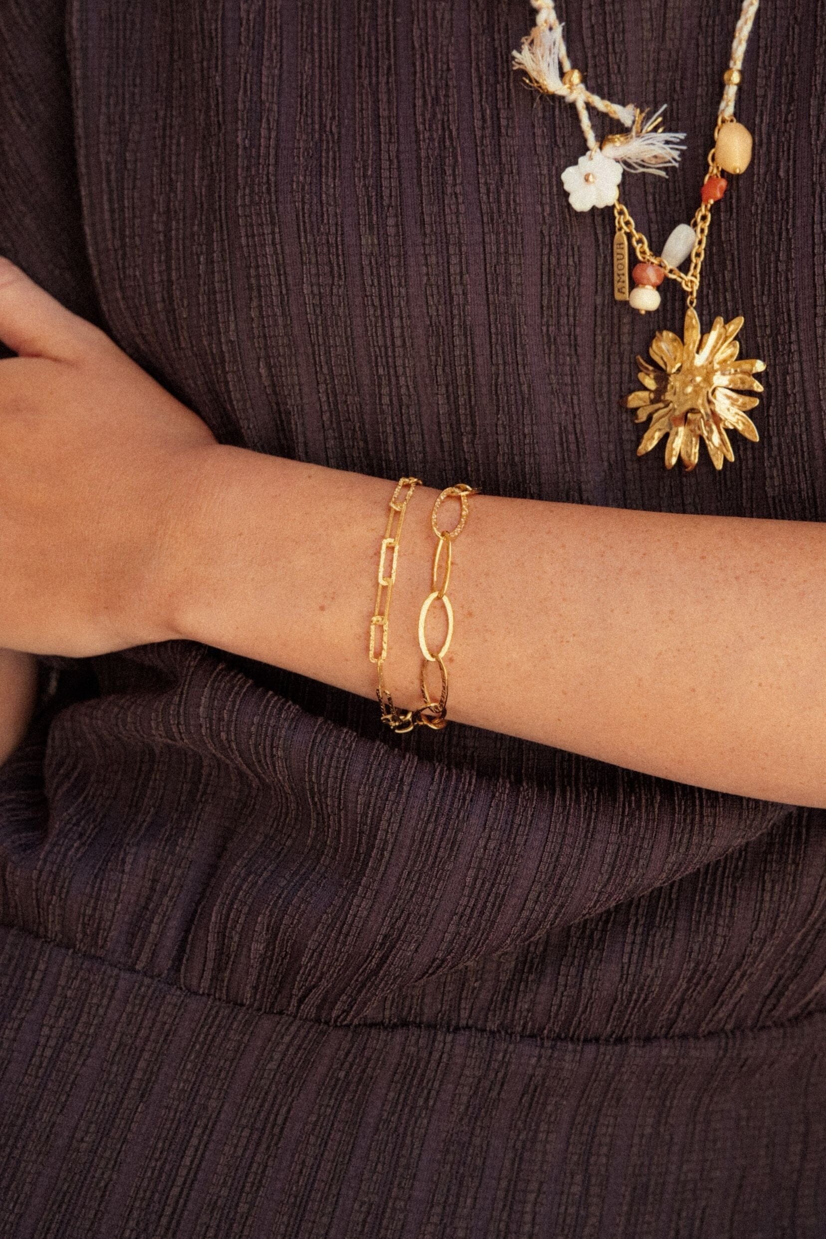 Bracelet Bohm Paris - Faustine Bracelet en mailles Bohm Paris 