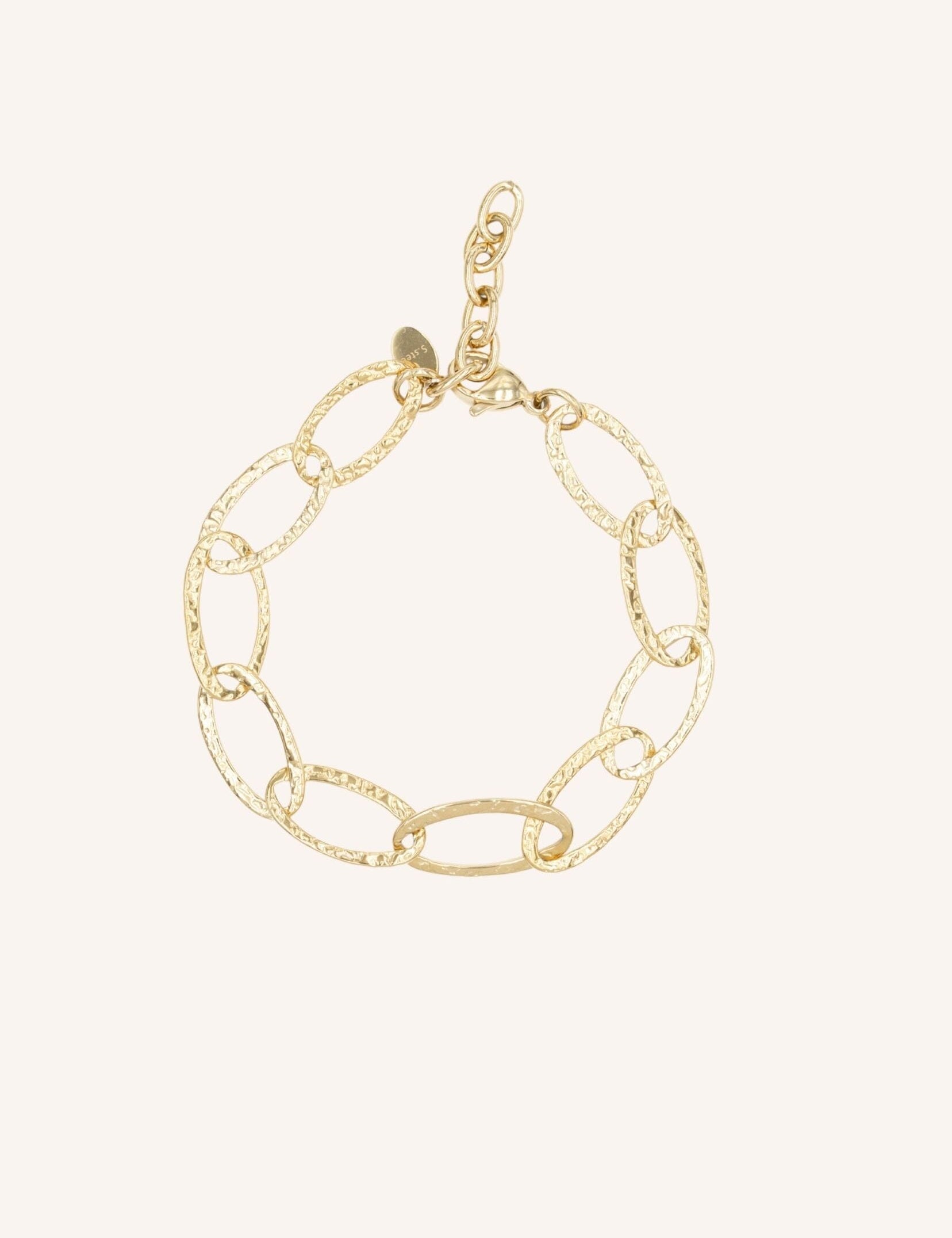 Bracelet Bohm Paris - Faustine Bracelet en mailles Bohm Paris Doré 