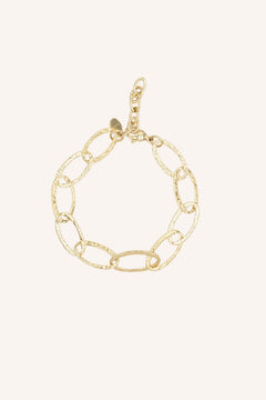 Bracelet Bohm Paris - Faustine Bracelet en mailles Bohm Paris Doré 