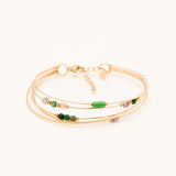 Bracelet Bohm Paris - Faye Bracelets Bohm Paris Jaspe Vert 