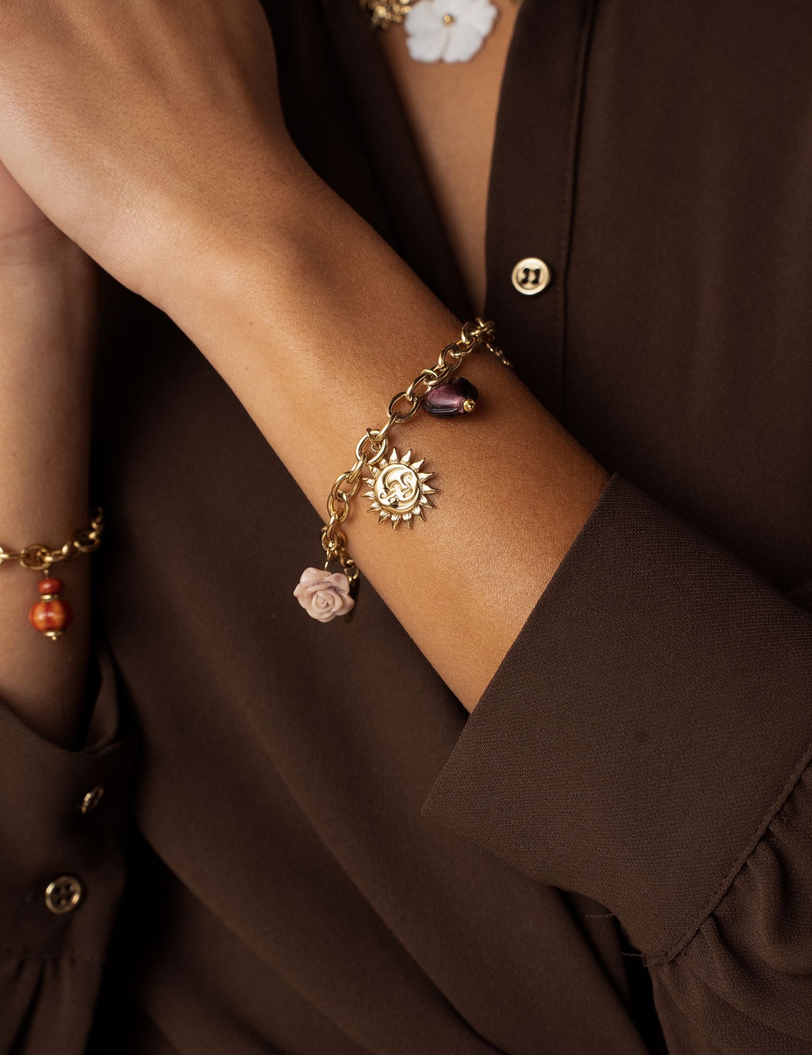 Bracelet Bohm Paris - Flore Bracelet Pendantifs Bohm Paris 