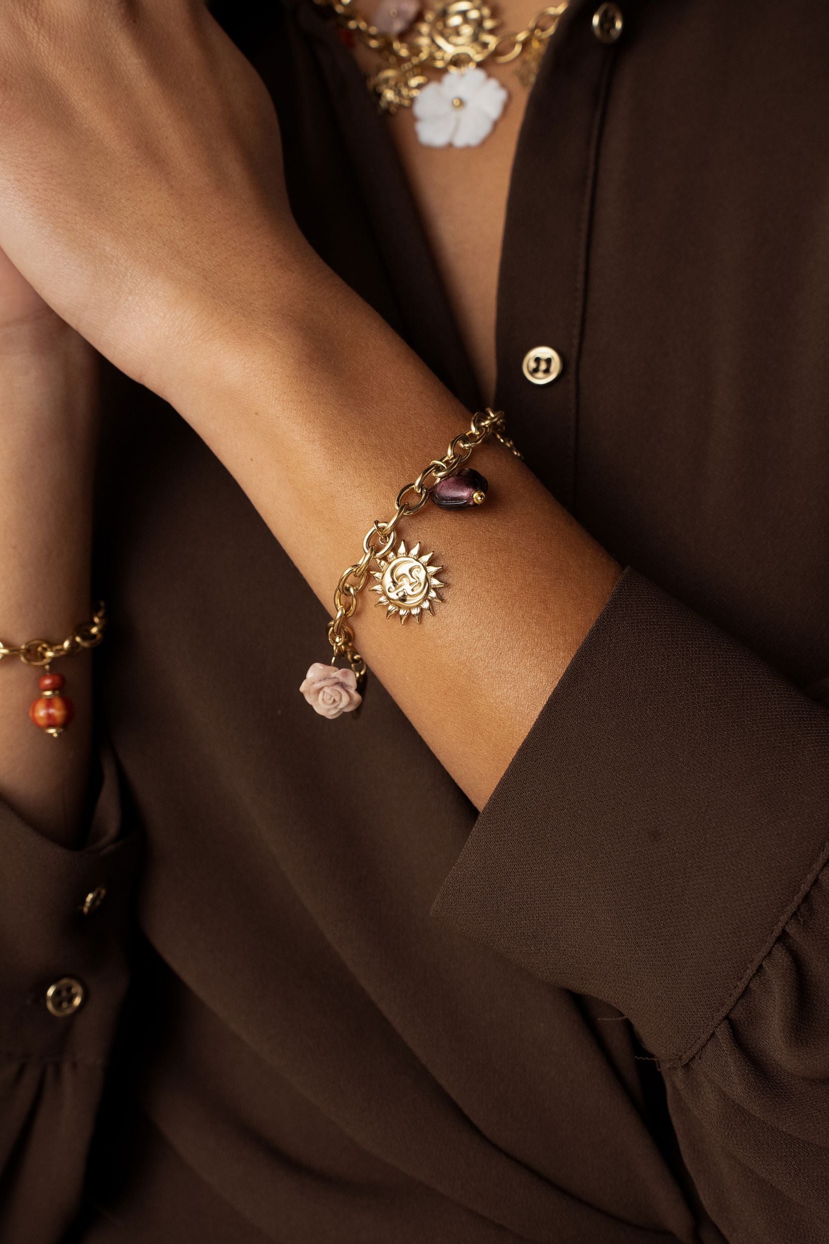Bracelet Bohm Paris - Flore Bracelet Pendantifs Bohm Paris 
