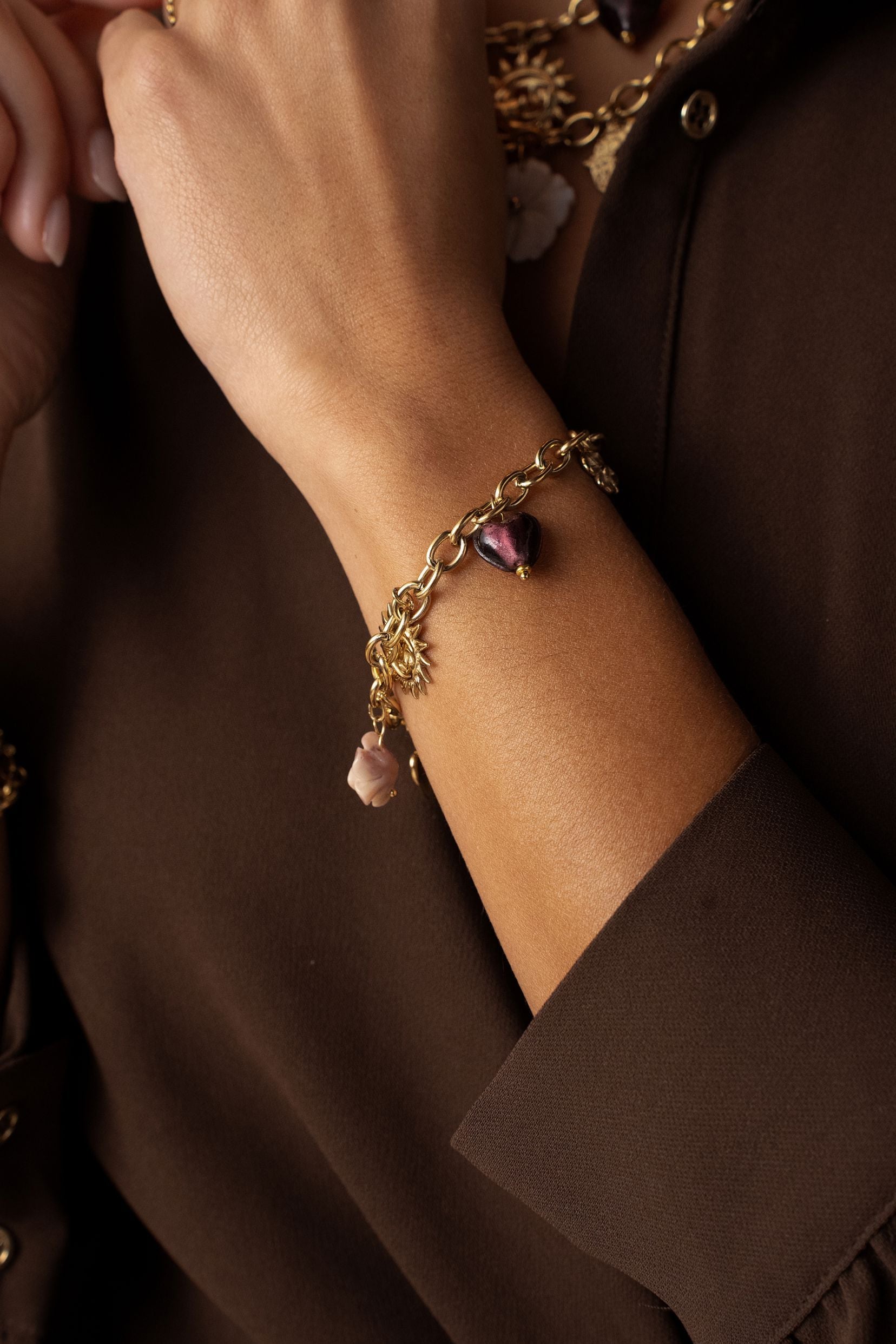 Bracelet Bohm Paris - Flore Bracelet Pendantifs Bohm Paris 