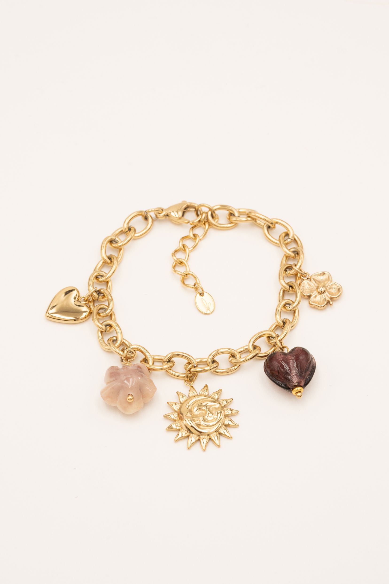 Bracelet Bohm Paris - Flore Bracelet Pendantifs Bohm Paris Doré 