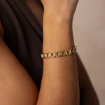 Bracelet Bohm Paris - Hojicha Bracelet en mailles Bohm Paris 