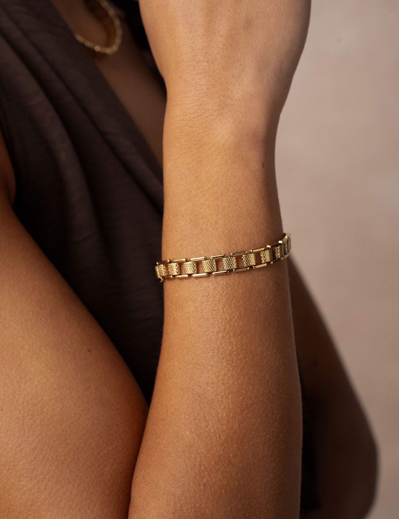 Bracelet Bohm Paris - Hojicha Bracelet en mailles Bohm Paris 