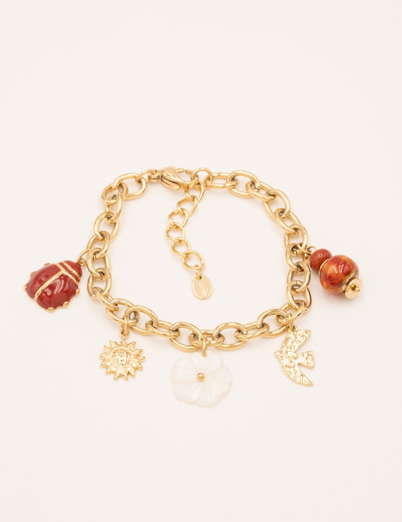 Bracelet Bohm Paris - Idalie Bracelet Pendantifs Bohm Paris Doré 