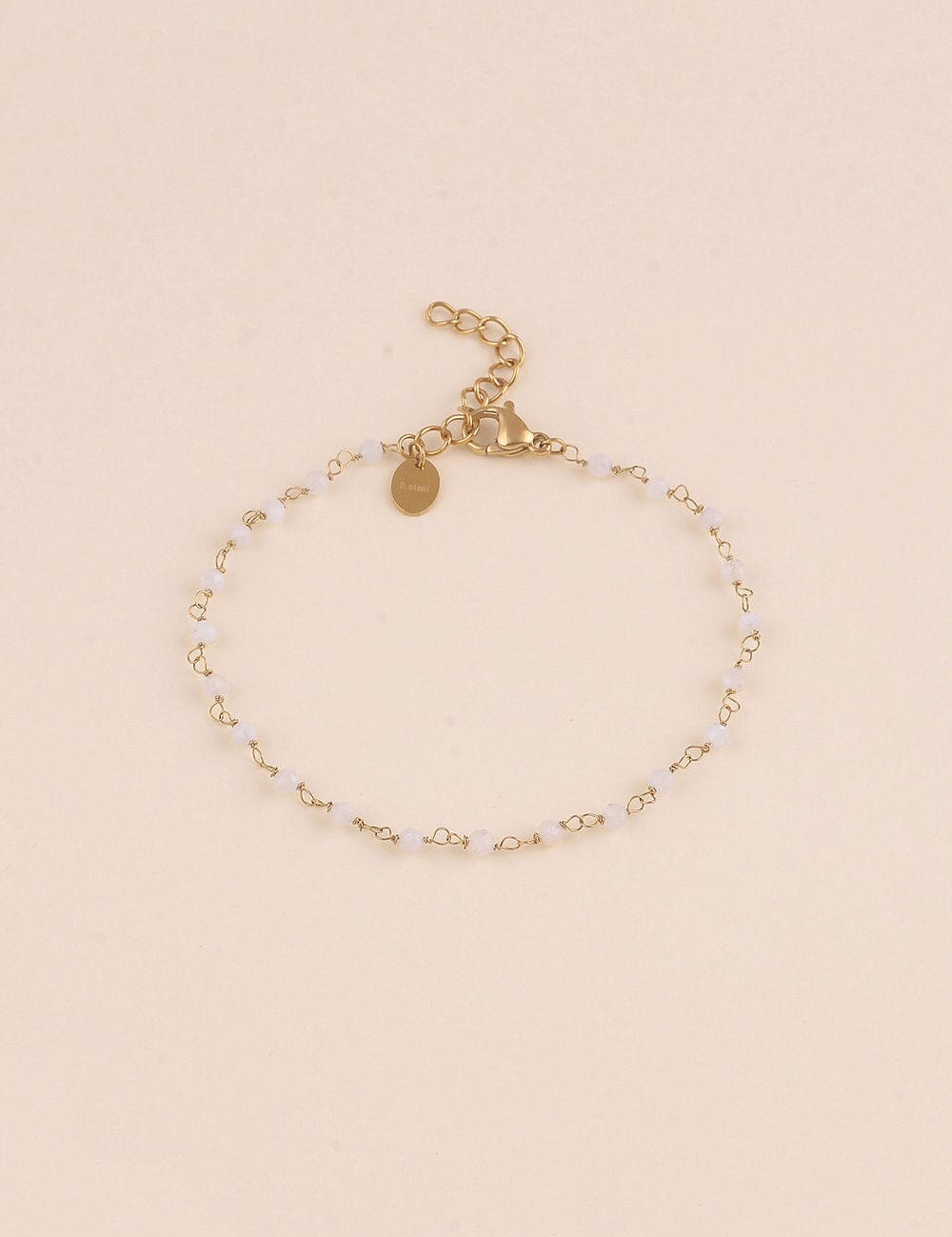 Bracelet Bohm Paris - Iléa Bracelets Pendentifs Bohm Paris Agate Blanche 