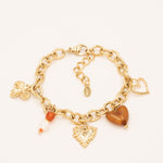 Bracelet Bohm Paris - Jasmée Bracelet Pendantifs Bohm Paris Doré 