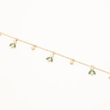Bracelet Bohm Paris - Katarina Bracelets Bohm Paris Emeraude 