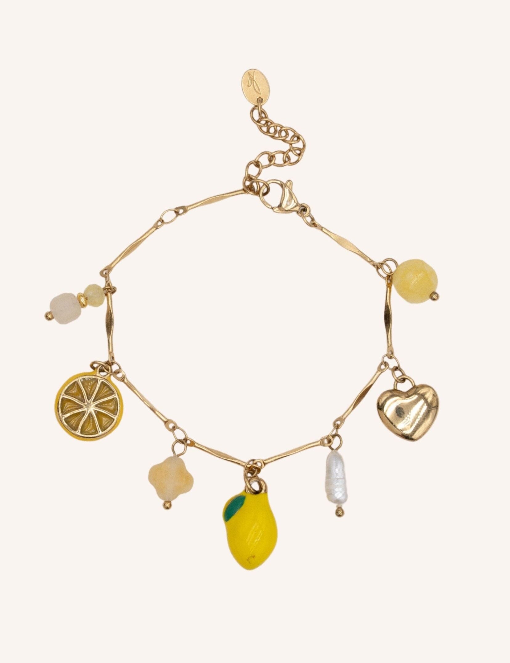 Bracelet Bohm Paris - Limoncello Bracelets Chaînes Bohm Paris Jaune 