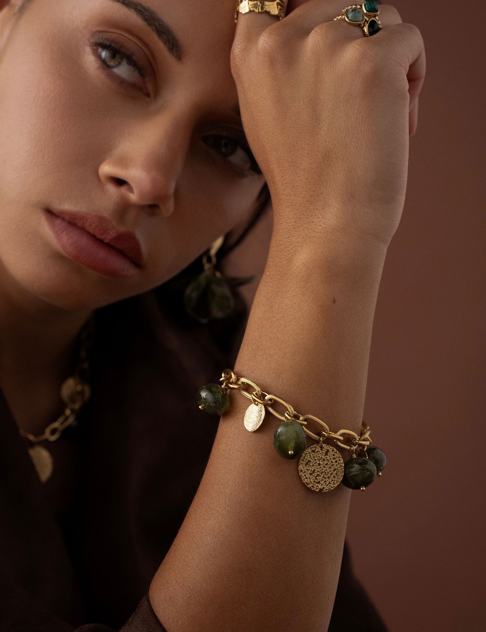 Bracelet Bohm Paris - Mocha Bracelet Pendantifs Bohm Paris 