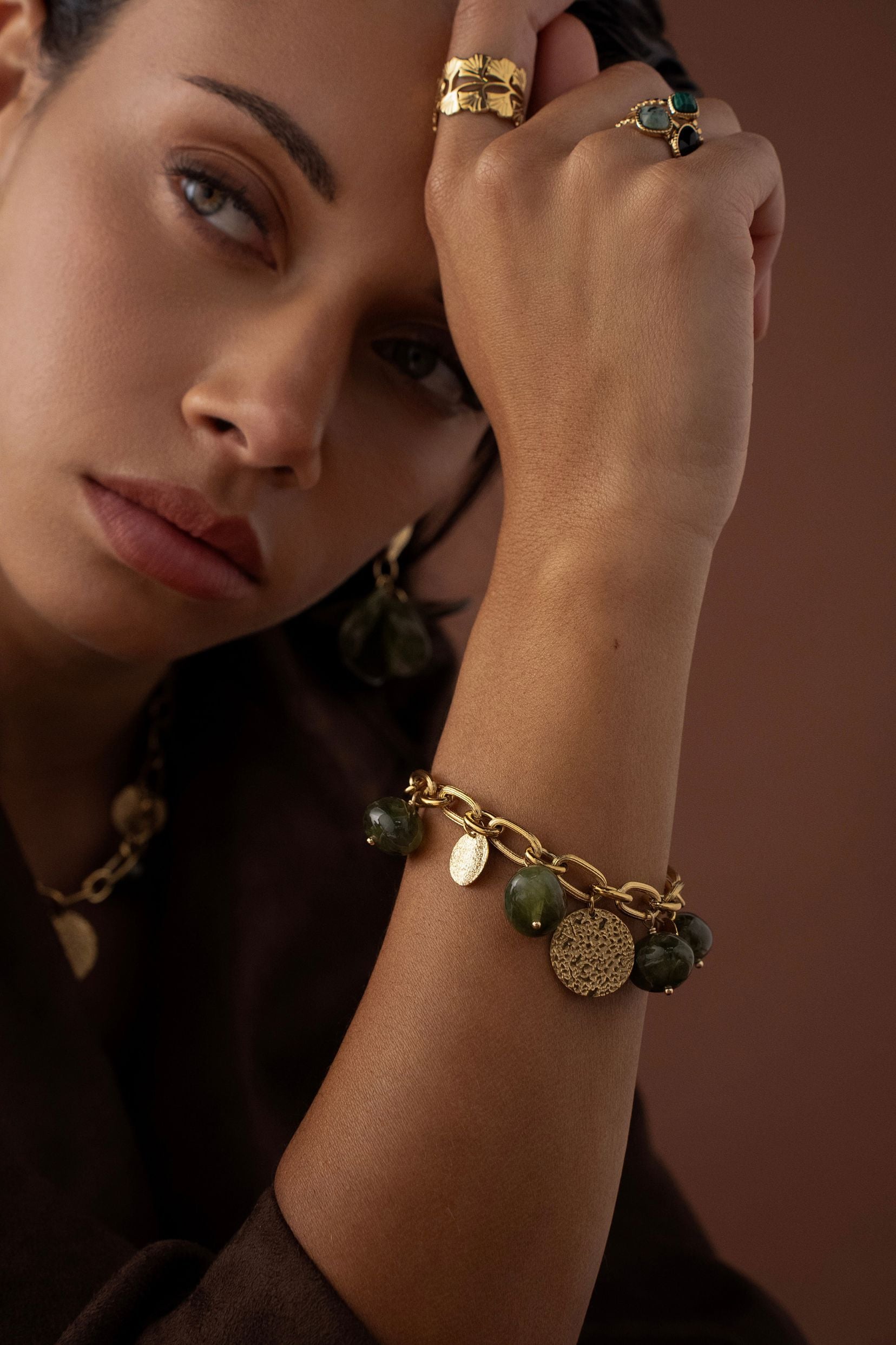 Bracelet Bohm Paris - Mocha Bracelet Pendantifs Bohm Paris 