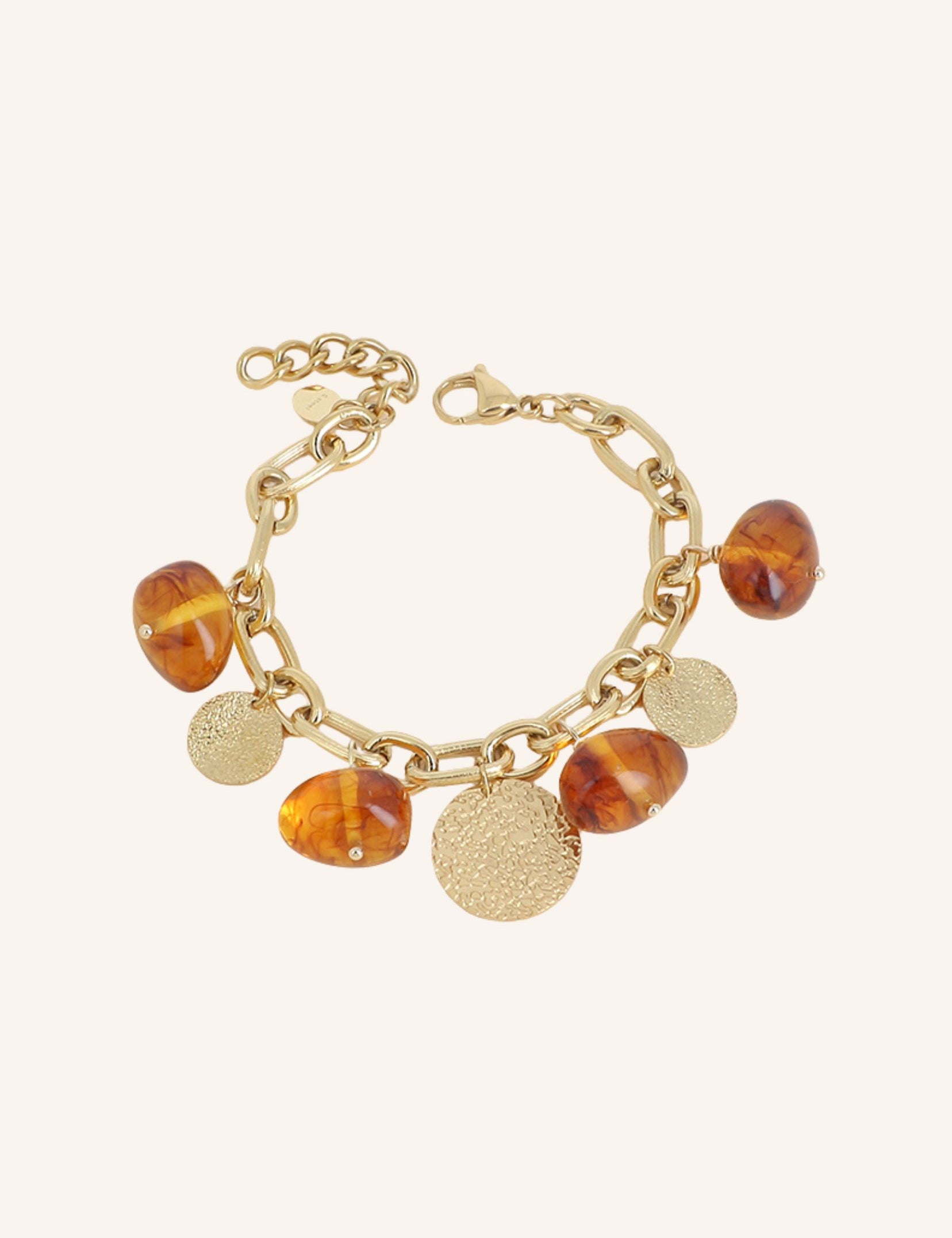 Bracelet Bohm Paris - Mocha Bracelet Pendantifs Bohm Paris Marron 