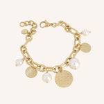 Bracelet Bohm Paris - Mocha Bracelet Pendantifs Bohm Paris Perle de resine blanche 