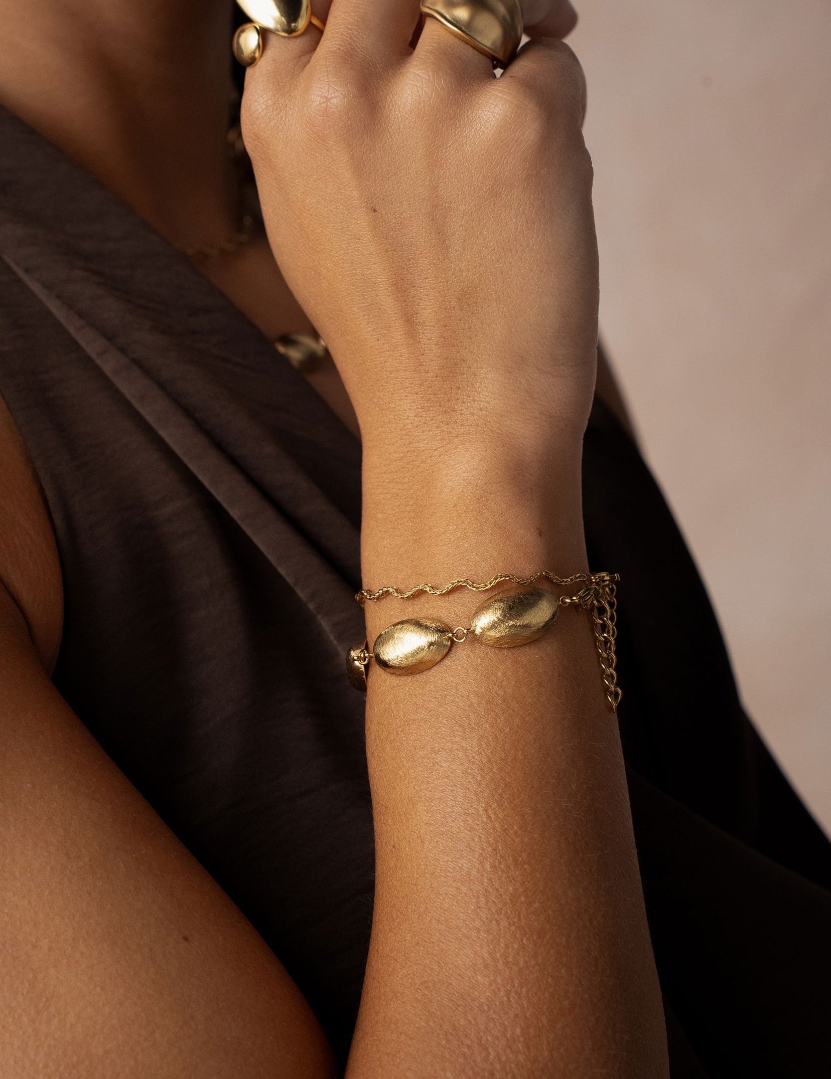Bracelet Bohm Paris - Moka Bracelet chaine simple Bohm Paris 