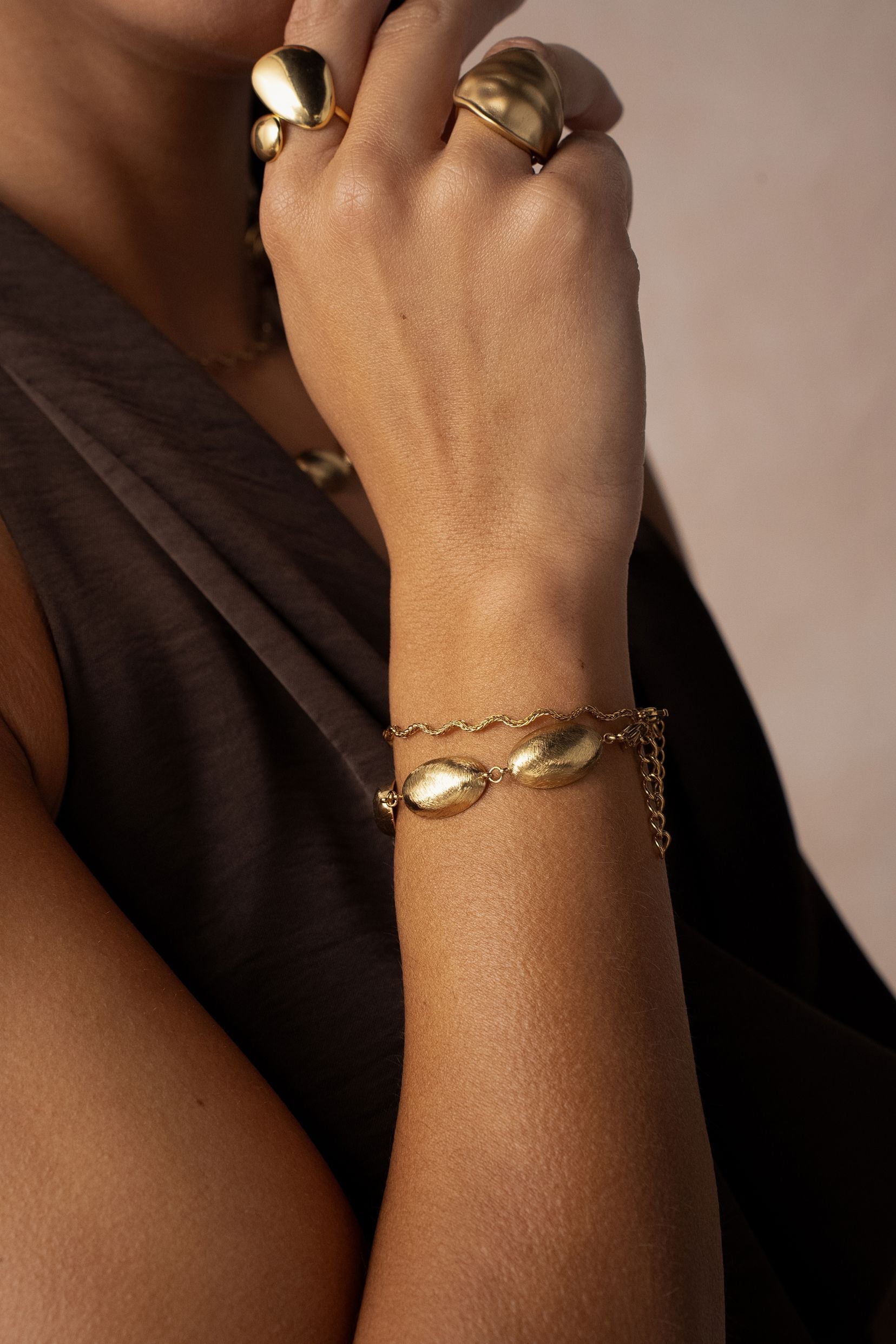 Bracelet Bohm Paris - Moka Bracelet chaine simple Bohm Paris 
