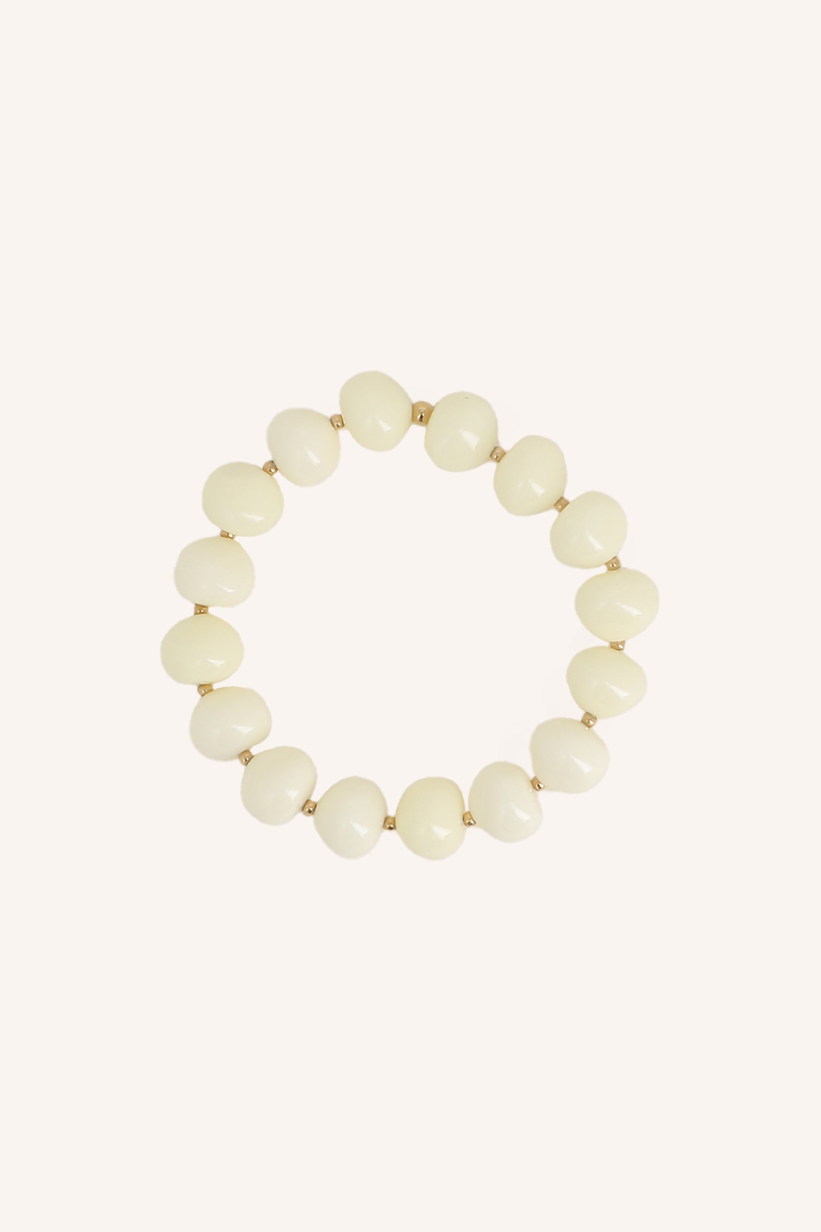 Bracelet Bohm Paris - Naëla Bracelets à Fil Bohm Paris Ecru
