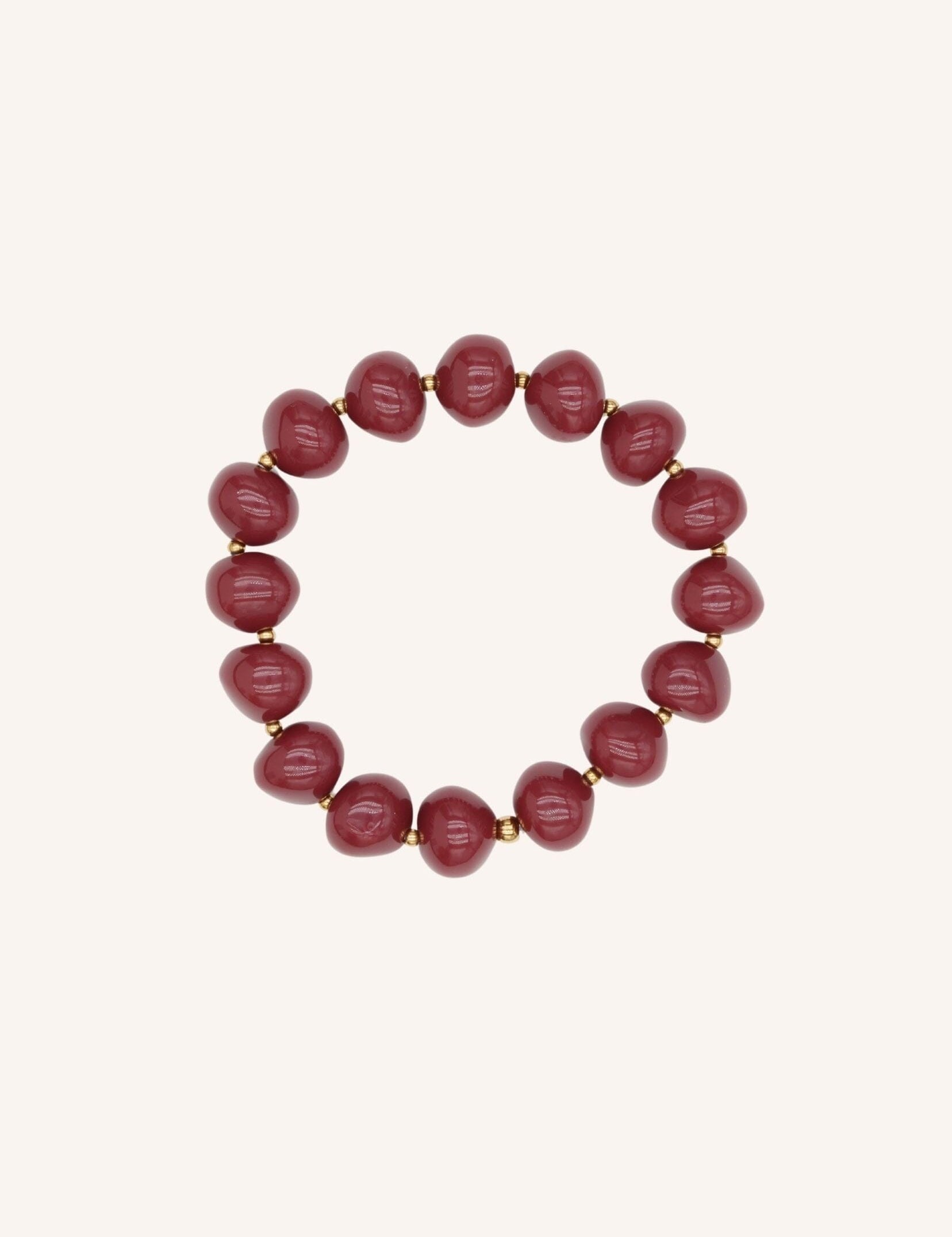 Bracelet Bohm Paris - Naëla Bracelets à Fil Bohm Paris Rouge 