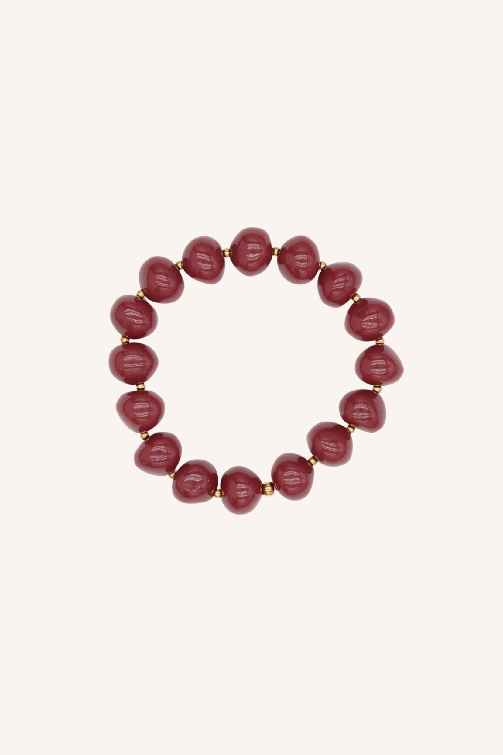 Bracelet Bohm Paris - Naëla Bracelets à Fil Bohm Paris Rouge 