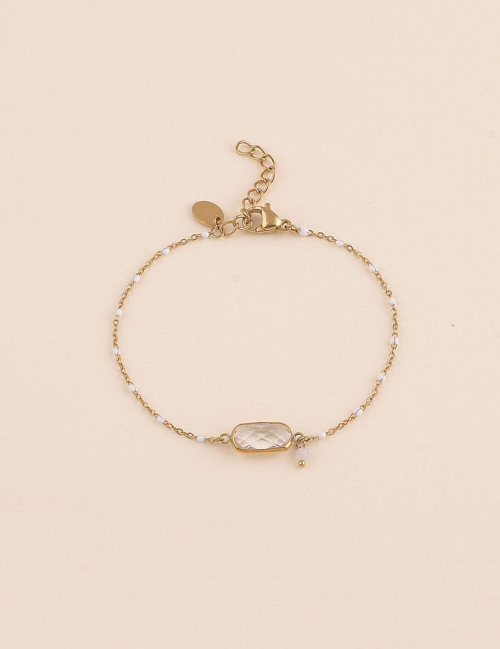Bracelet Bohm Paris - Naïade Bracelet en mailles Bohm Paris Blanc 