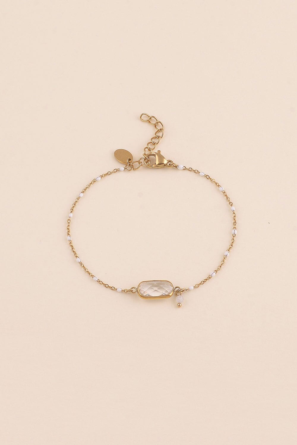 Bracelet Bohm Paris - Naïade Bracelet en mailles Bohm Paris Blanc 