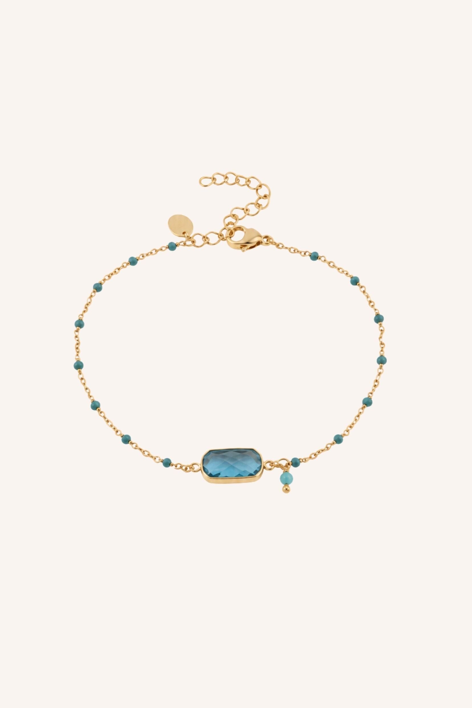 Bracelet Bohm Paris - Naïade Bracelet en mailles Bohm Paris Denim 