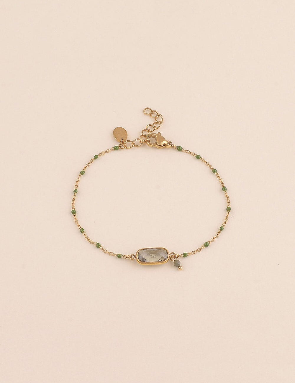 Bracelet Bohm Paris - Naïade Bracelet en mailles Bohm Paris Gris 