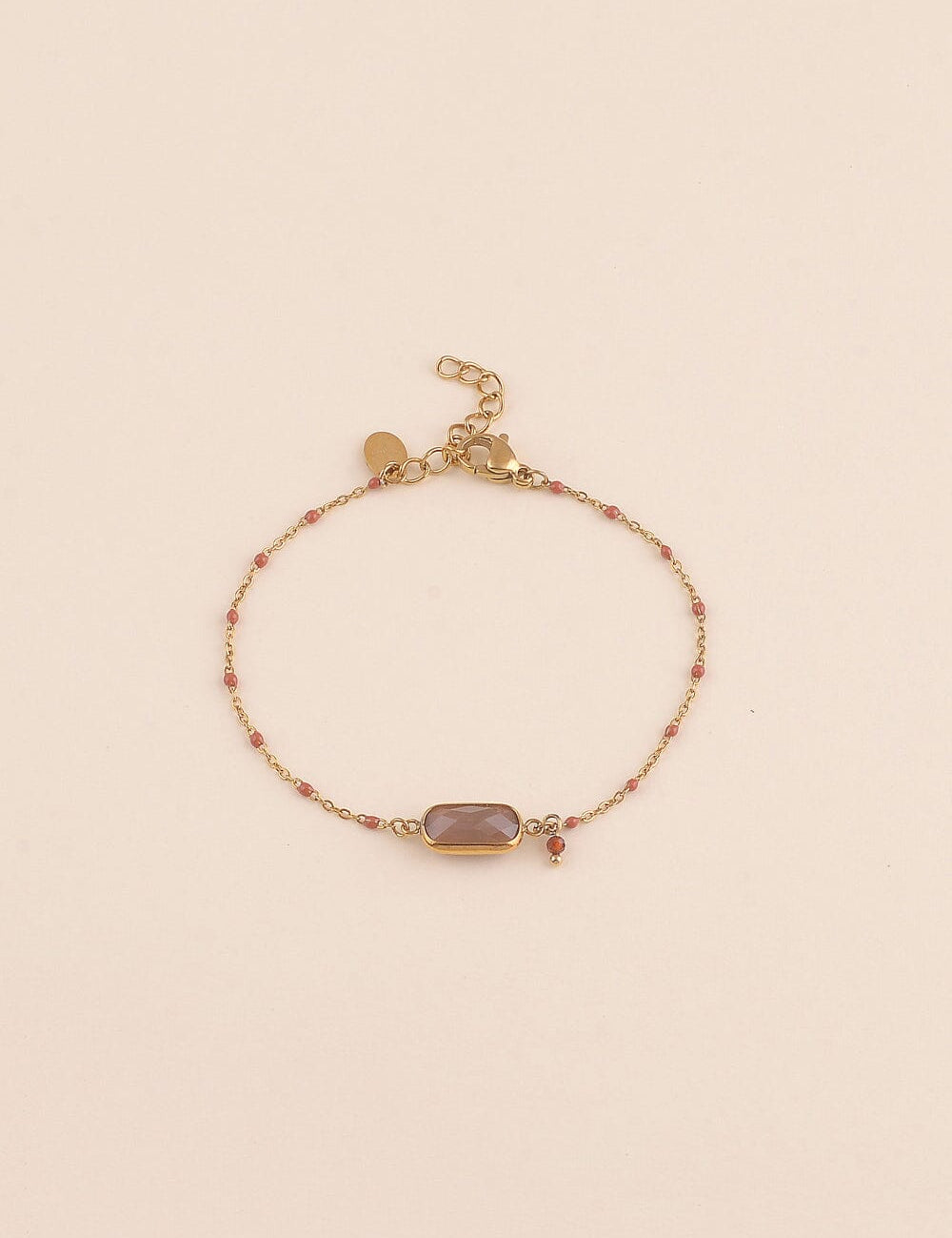 Bracelet Bohm Paris - Naïade Bracelet en mailles Bohm Paris Marron 