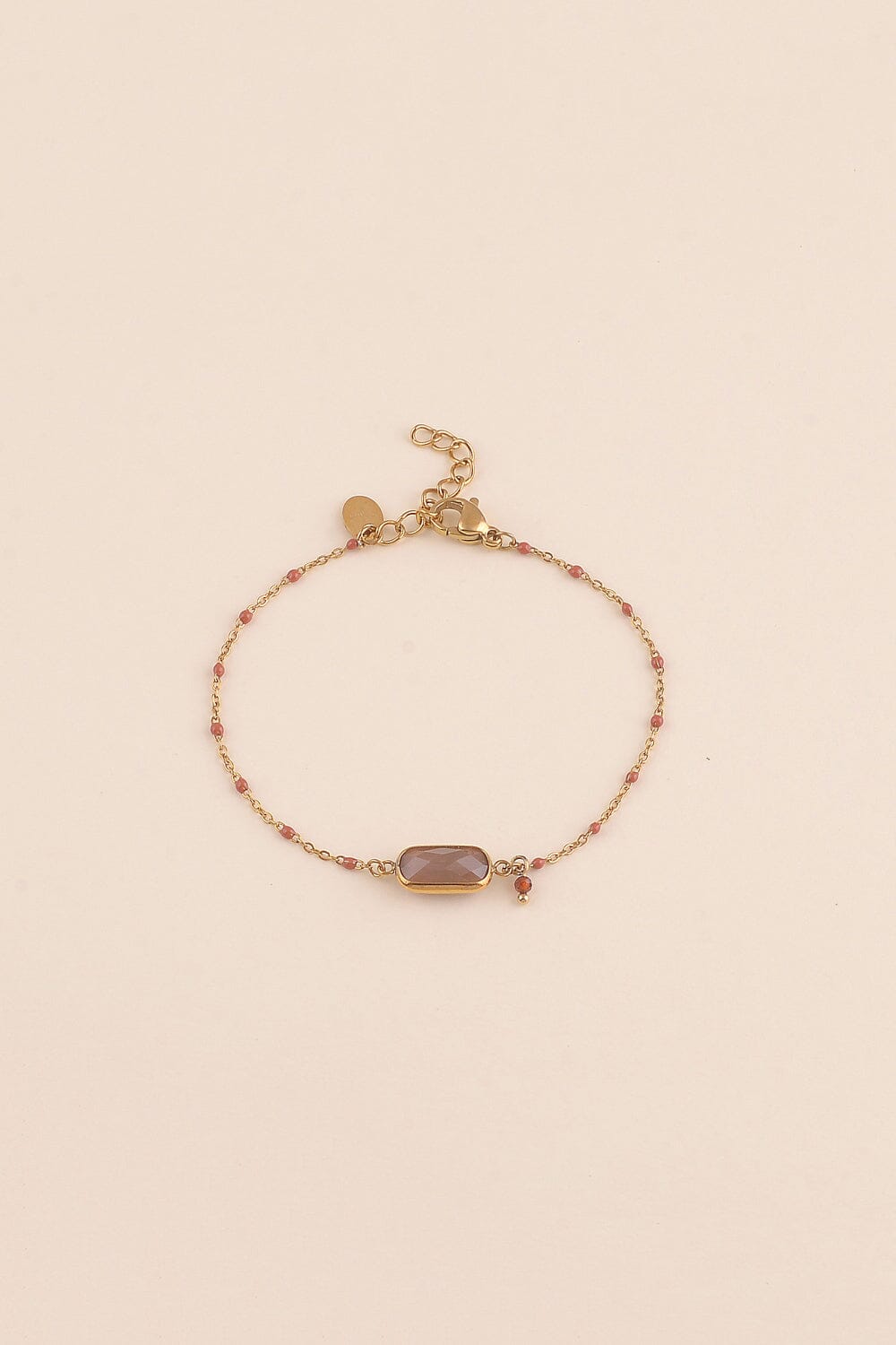 Bracelet Bohm Paris - Naïade Bracelet en mailles Bohm Paris Marron 