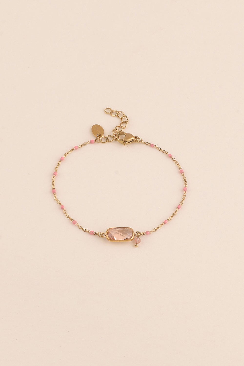 Bracelet Bohm Paris - Naïade Bracelet en mailles Bohm Paris Peach 