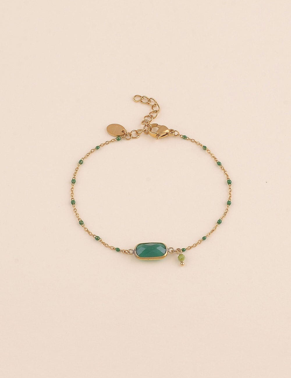 Bracelet Bohm Paris - Naïade Bracelet en mailles Bohm Paris Vert OC 