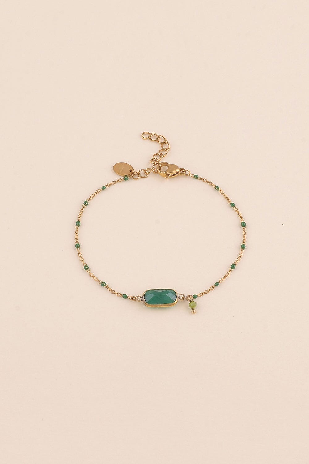 Bracelet Bohm Paris - Naïade Bracelet en mailles Bohm Paris Vert OC 