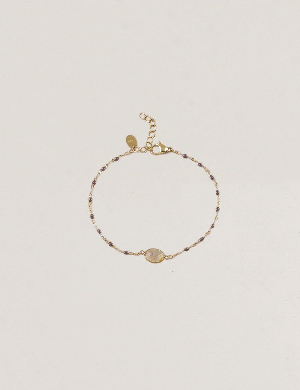 Bracelet Bohm Paris - Noelynn Bracelets Bohm Paris Agate fumée 